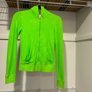 Juicy Couture Women’s Terry Cloth Tracksuit  Pant and Hoodie - Used Condition